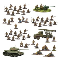 Bolt-Action-Forward-to-Berlin-Soviet-Army-1943-45-Starter-Army-x49-Figurines