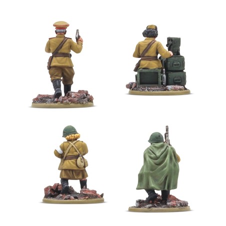 Bolt-Action-Soviet-Infantry-HQ-x4-Figurines