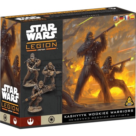 SW Légion: Kashyyyk Wookiee Warriors (x6 Figuines)