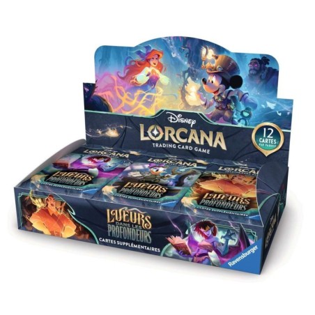Lorcana: Lueurs dans les Profondeurs Boite de 24 Boosters