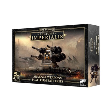 Legions-Imperialis-Araknae-Weapons-Platform-Batteries-x8-Figurines