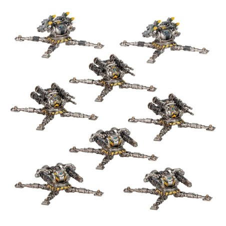 Legions-Imperialis-Araknae-Weapons-Platform-Batteries-x8-Figurines