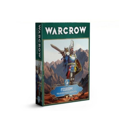 Warcrow: Feudom Foot-Knights-x4-Figurines