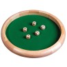 Piste de Dés de Luxe 45cm et 5 Dés
