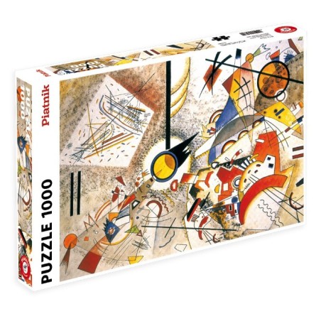 Puzzle: Kandisky - Bustling Aquarelle (x1000)