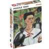 Puzzle: Frida Kahlo - Autoportrait (x1000)