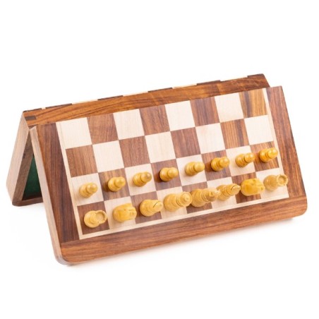 Jeux Echecs: Echiquier Pliant (30cm)