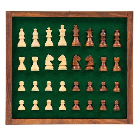 Jeux Echecs: Echiquier Tiroir (25cm)