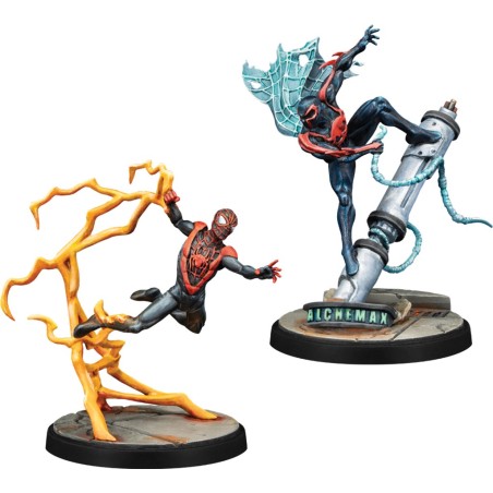 Marvel-Prowler-Spiderman-2099-Ult-Spider-Man-x3-Figurines