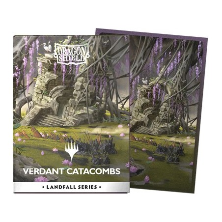 Pochettes-Dragon-Shield-Verdant-Catacomb-Art