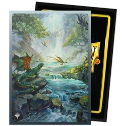 Pochettes-Dragon-Shield-Misty-Rainforest-Art