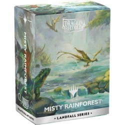 Pochettes-Dragon-Shield-Misty-Rainforest-Art
