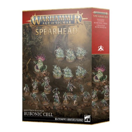 Maggotkin-of-Nurgle-Fer-de-Lance-Cellule-Bubonique-x18-Figurines
