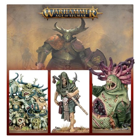 Maggotkin-of-Nurgle-Fer-de-Lance-Cellule-Bubonique-x18-Figurines