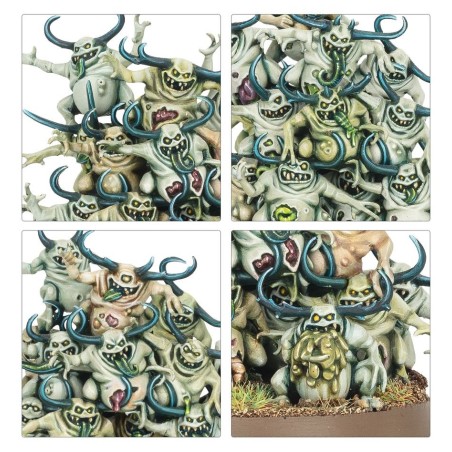 Maggotkin-of-Nurgle-Fer-de-Lance-Cellule-Bubonique-x18-Figurines