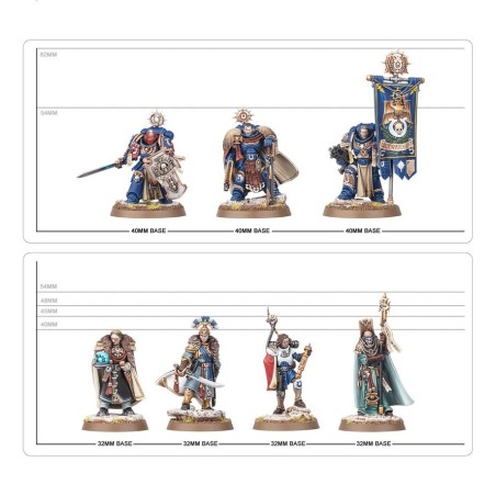 Space-Marine-Capitaine-Titus-Les-Gardiens-d-Ultramar-x7-Figurines