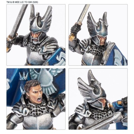 Lord-of-the-Rings-Fw-Foot-Knights-of-Dol-Amroth-x6-Figurines