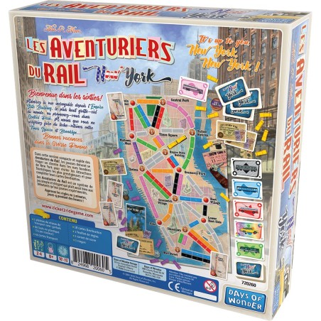 Jeux de Société: Les Aventuriers du Rail - New York