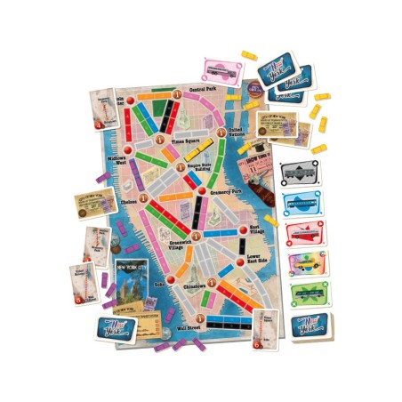 Jeux de Société: Les Aventuriers du Rail - New York