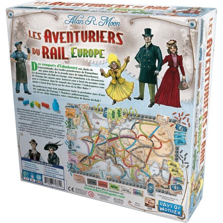 Jeux de Société: Les Aventuriers du Rail - Europe