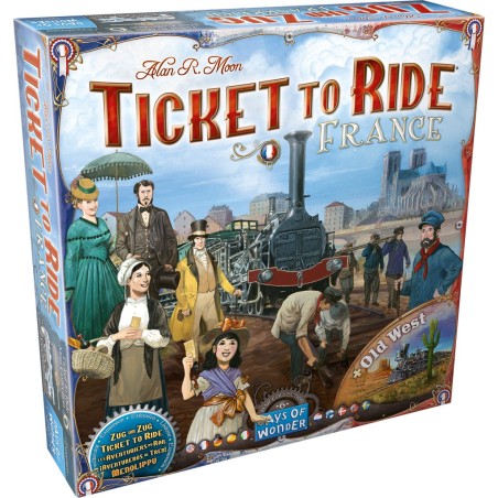 Jeux de Société: Les Aventuriers du Rail - France & Old West (Extension)