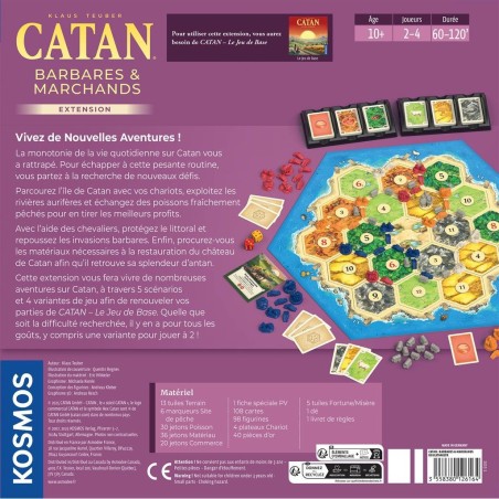 Jeux de Société: Catan - Barbares et Marchands 