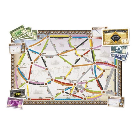 Jeux de Société: Les Aventuriers du Rail - Royaume-Uni / Pennsylvanie