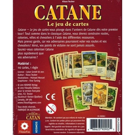 Jeux de Société: Catan - Duel (Jeu de Cartes)