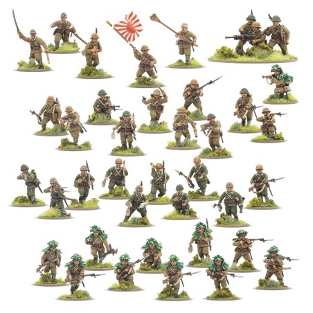 Bolt-Action-Japanese-Army-Infantery-Platoon-x30-Figurines