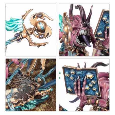 Disciples-of-Tzeentch-Battleforce-Cavalcade-de-Feu-Maudit-x40-Figurines