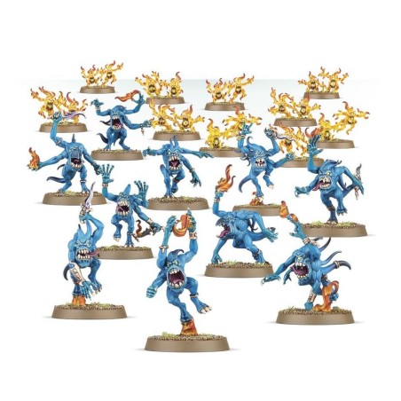 Disciples-of-Tzeentch-Battleforce-Cavalcade-de-Feu-Maudit-x40-Figurines