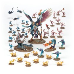 Disciples-of-Tzeentch-Battleforce-Cavalcade-de-Feu-Maudit-x40-Figurines