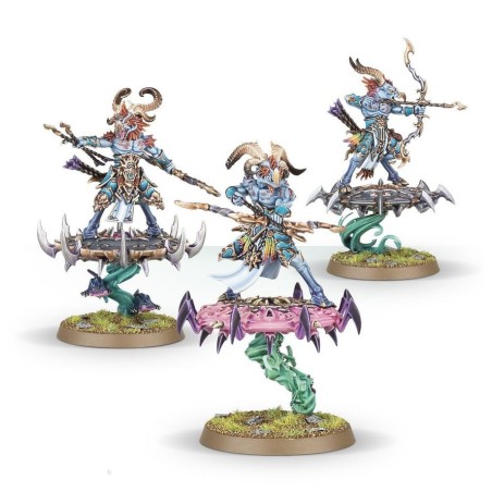 Disciples-of-Tzeentch-Avant-Garde-Troupe-de-Guerre-de-Tzaangor-x17-Figurines