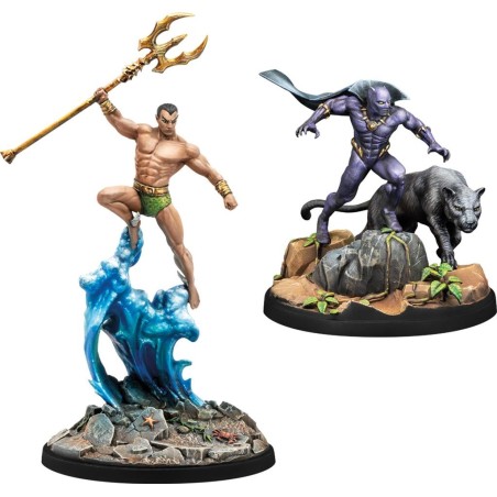 marvel-black-panther-chosen-of-bast-et-namor-the-sub-mariner-x2-figurines